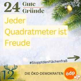 Jeder Quadratmeter ist Freude