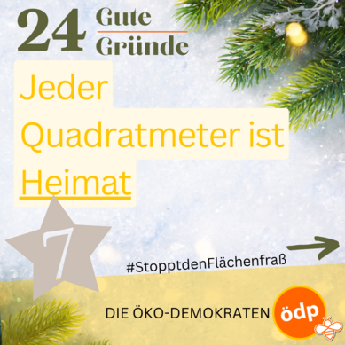 Jeder Quadratmeter ist Heimat