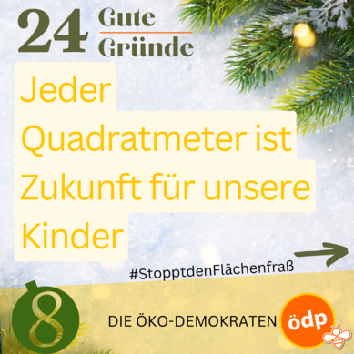 Jeder Quadratmeter ist Zukunft