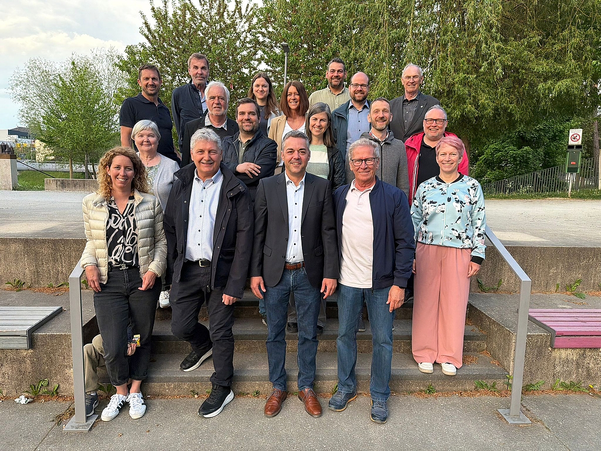 Gruppenbild der bunten Koalition 2026-2032 in Pfaffenhofen